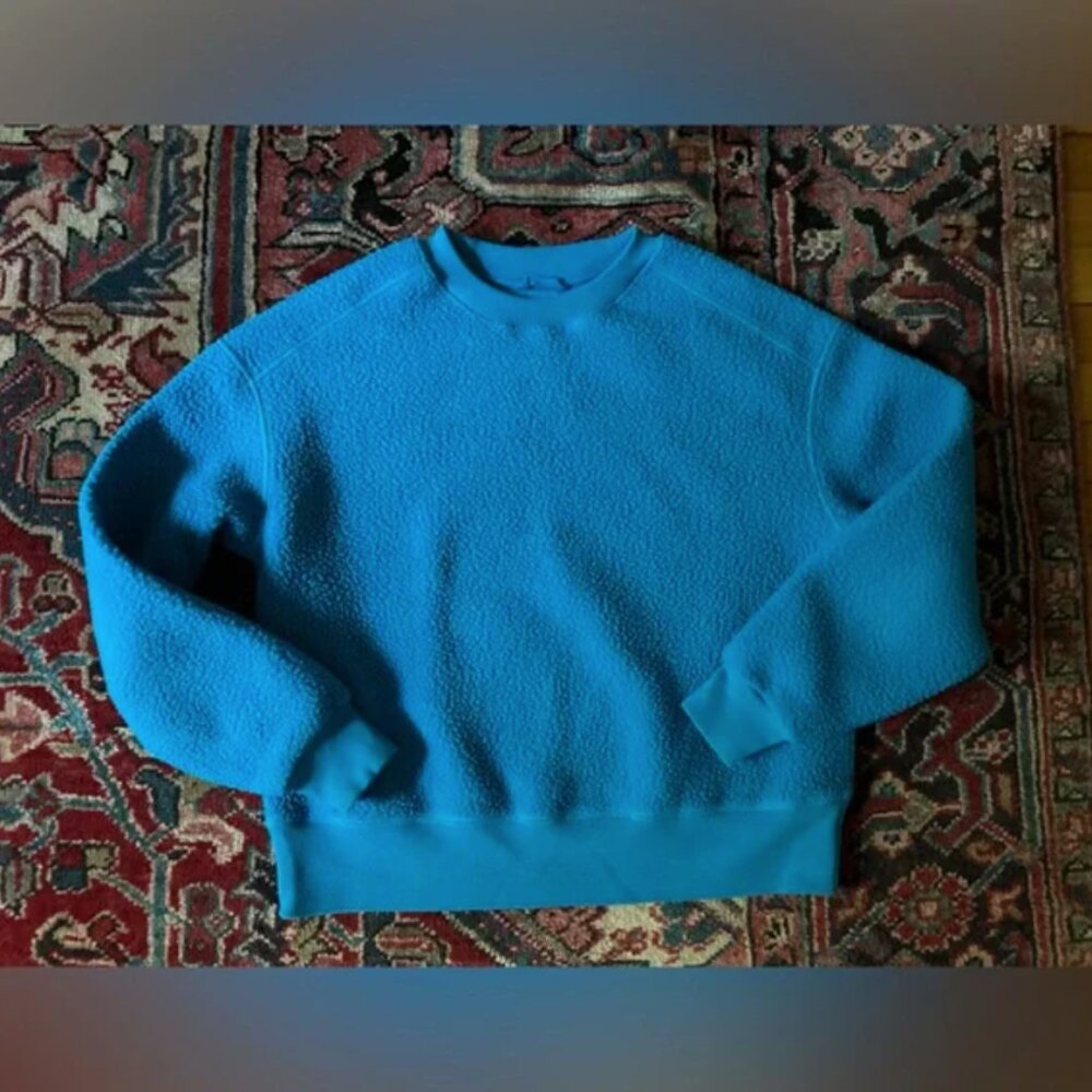 Everlane ReNew Blue Crewneck Pullover— Men’s XS